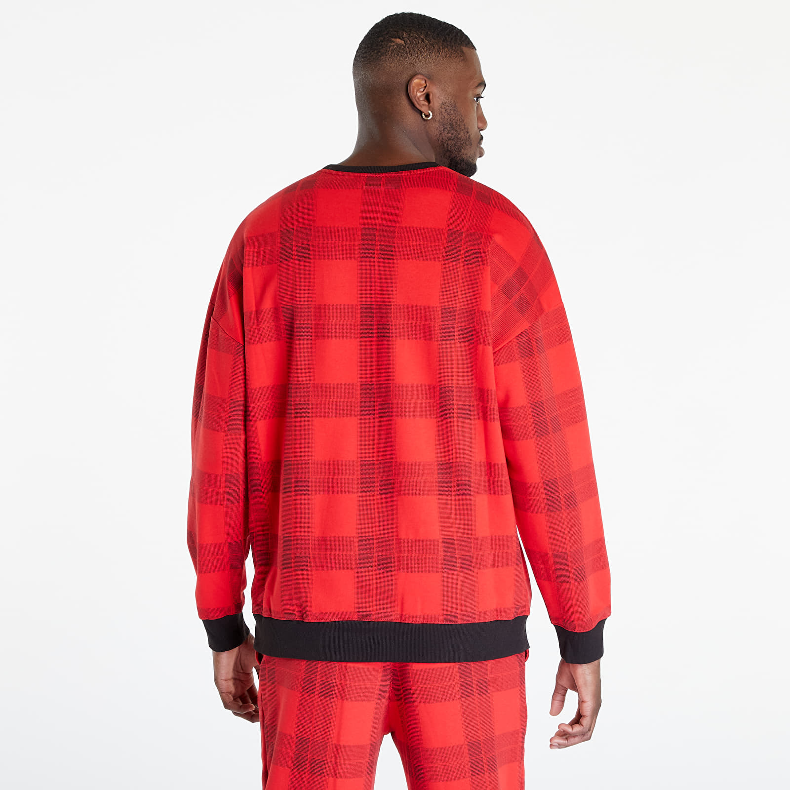 Felpe e maglioni Calvin Klein Mc Holiday Lounge L/S Sweatshirt Textured Plaid/ Exact