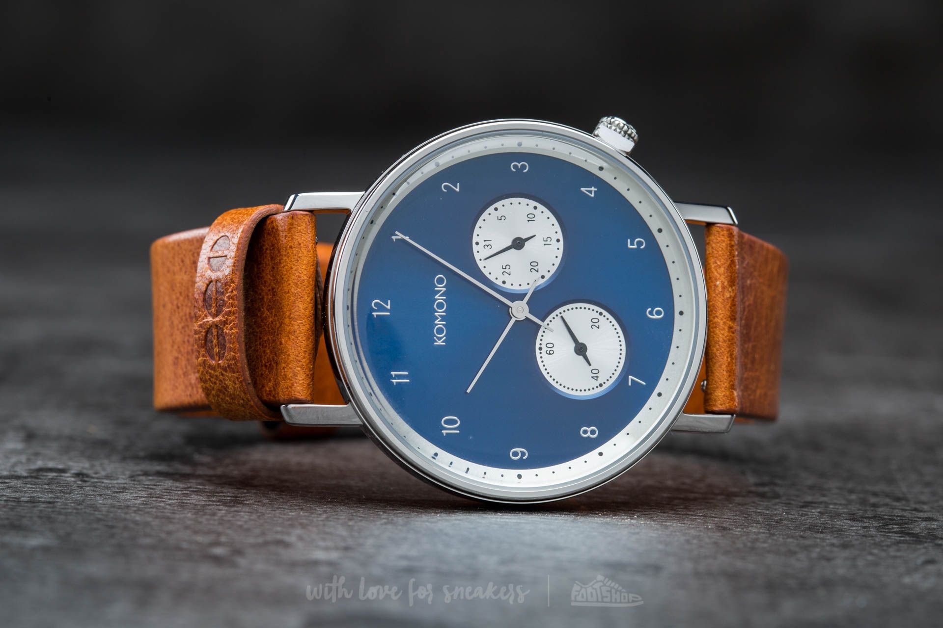 Watches Komono Walther Cognac Footshop