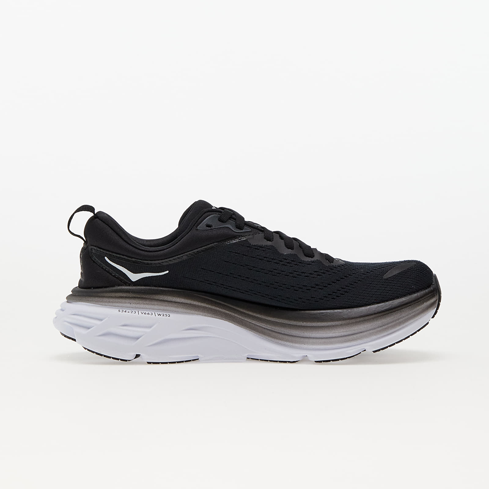 Women's shoes Hoka® W Bondi 8 Black/ White