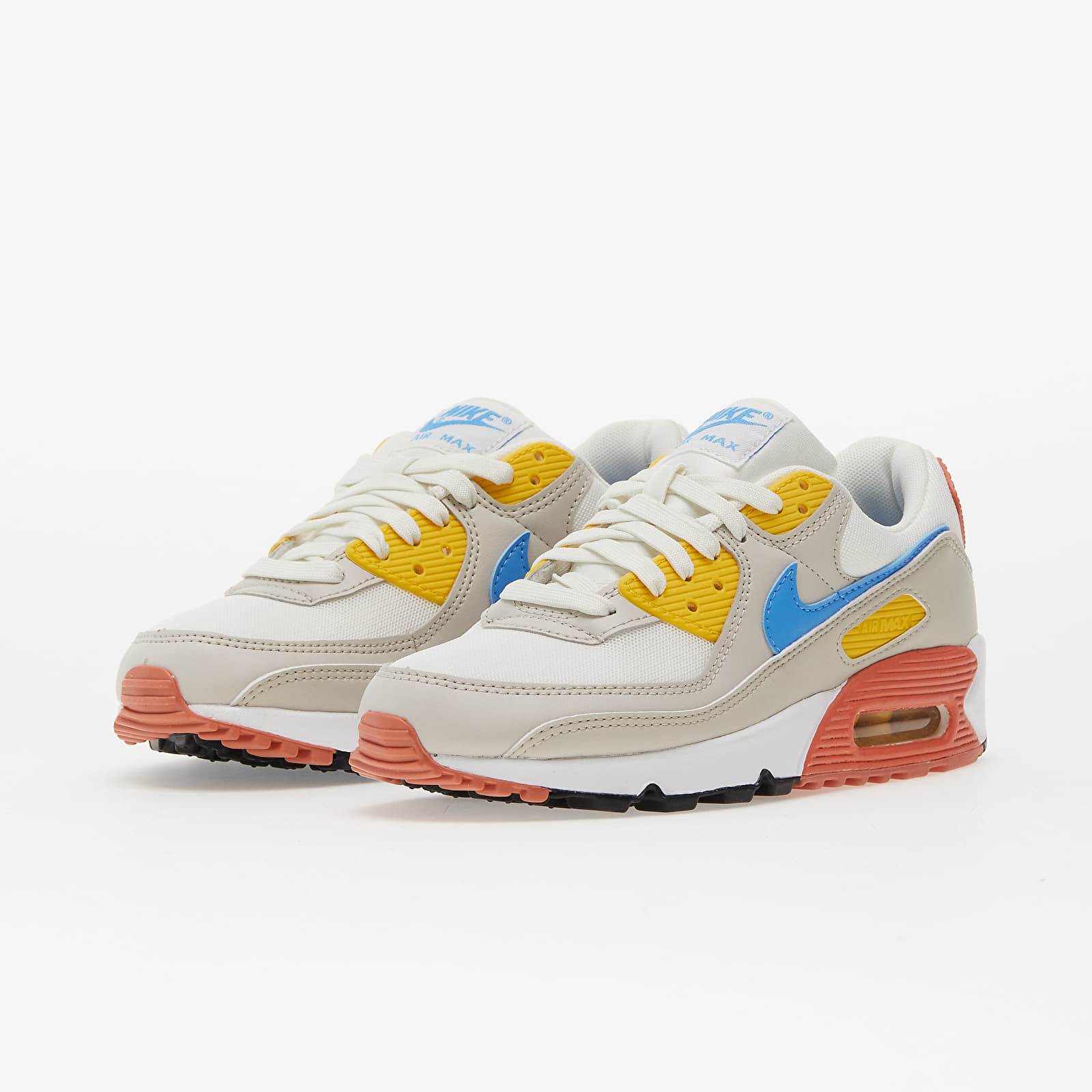 Buty damskie Nike W Air Max 90 Summit White/ University Blue-Light Bone