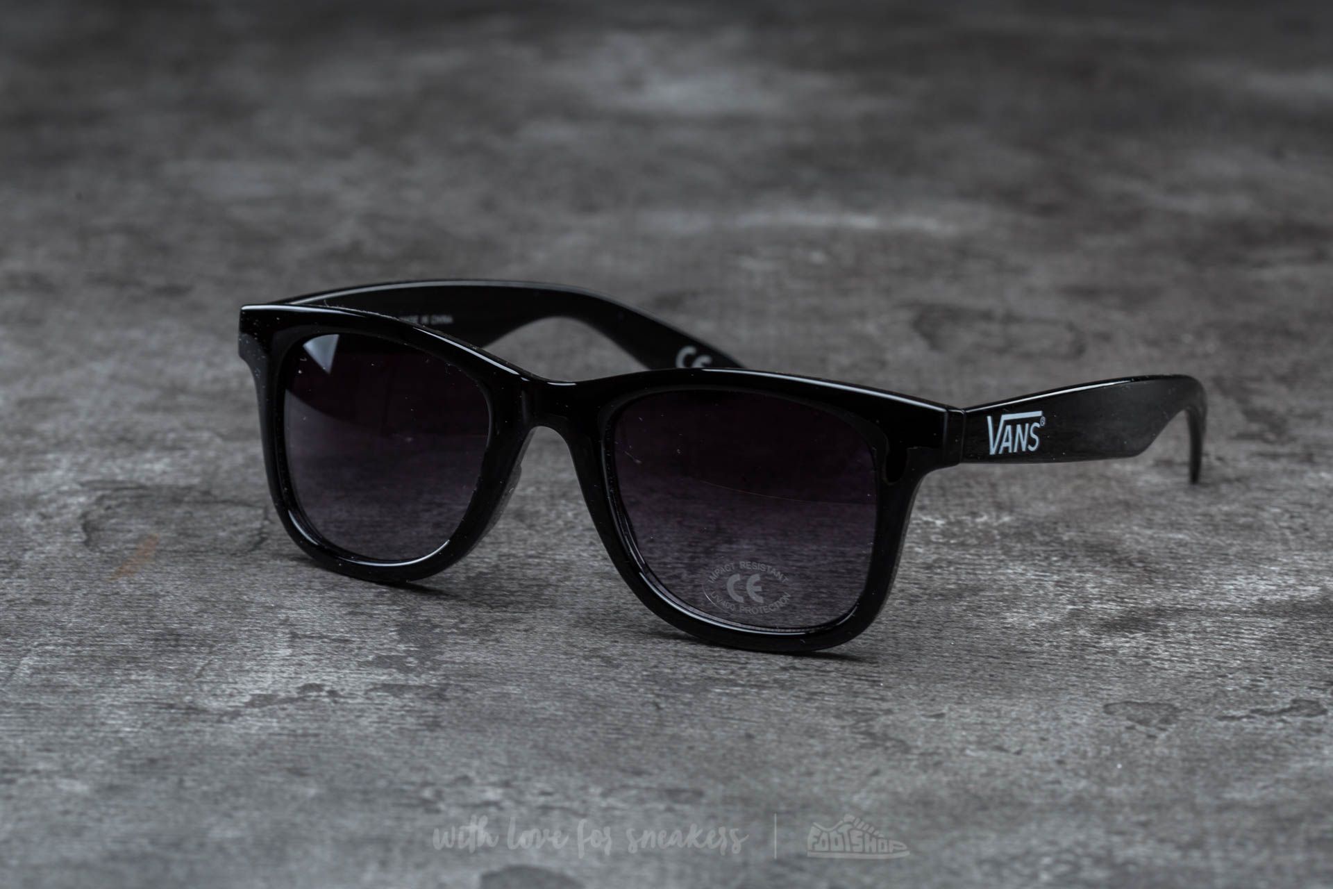 Okulary słoneczne Vans Janelle Hipster Sunglasses Black-Smoke