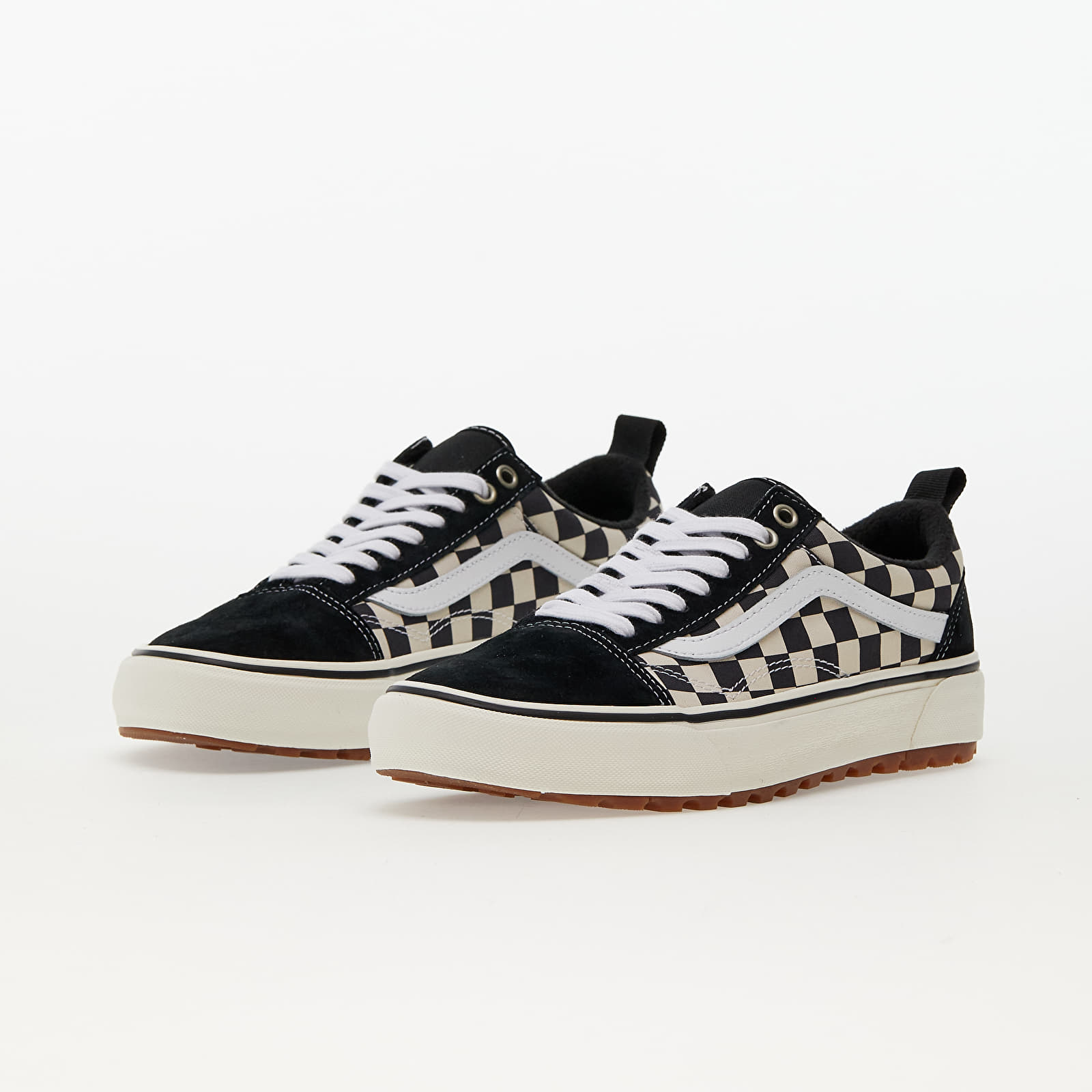 Sapatos de homem Vans Old Skool MTE-1 Black/ White/ Checkerboard