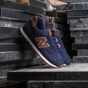 New balance 574 2025 brown navy