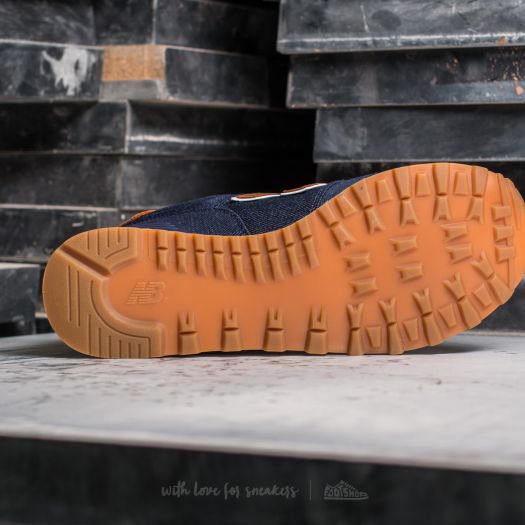 Men's shoes New Balance 574 Navy / Brown (ML574TXB) | Footshop