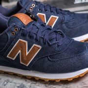 Men s shoes New Balance 574 Navy Brown Footshop