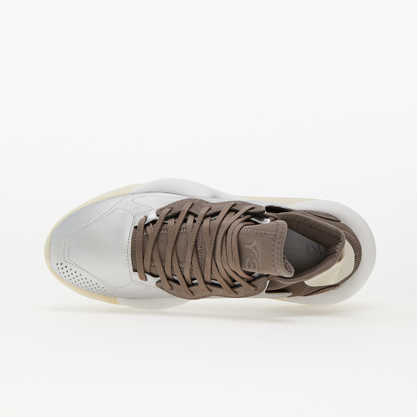 Scarpe uomo Y-3 Kaiwa Silver Metalic/ Core White/ Core White