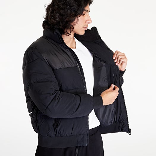 Jackets and Coats Calvin Klein Jeans Cut Off Mix Media Jacket Black Footshop