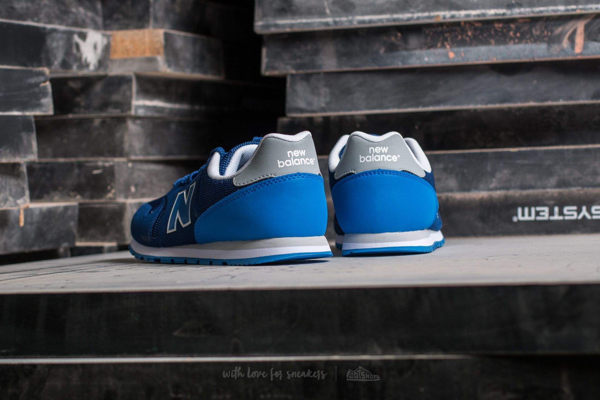 Sapatos de mulher New Balance 373 Royal Blue