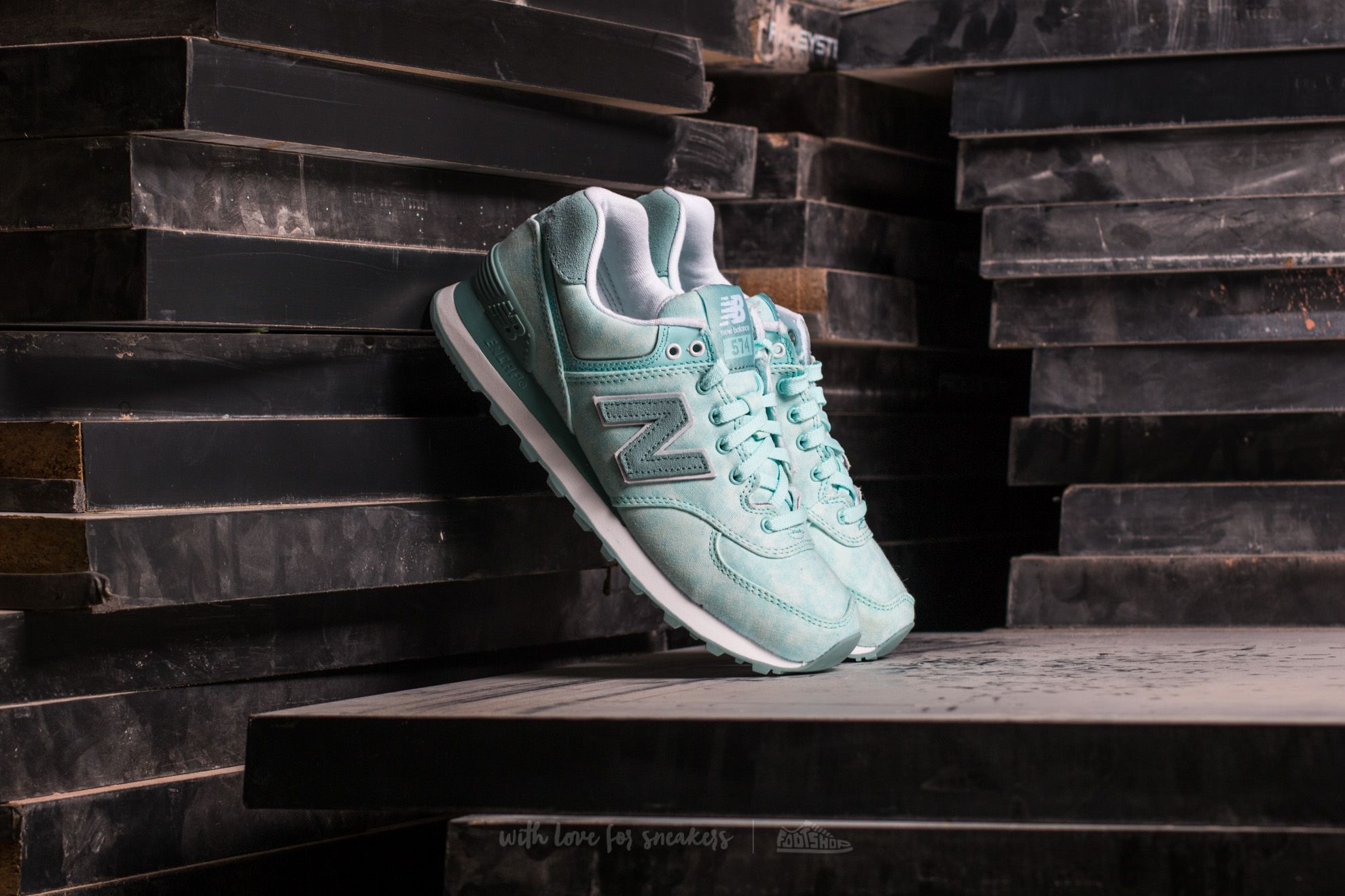 Women s shoes New Balance 574 Mentol Wash Footshop