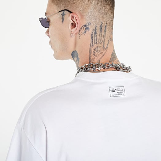 RAF SIMONS | ALTERED REALITY PRINT OVERSIZED T-SHIRT Tシャツ RAF SIMONS Altered Reality Printed Cotton T-shirt - Violet
