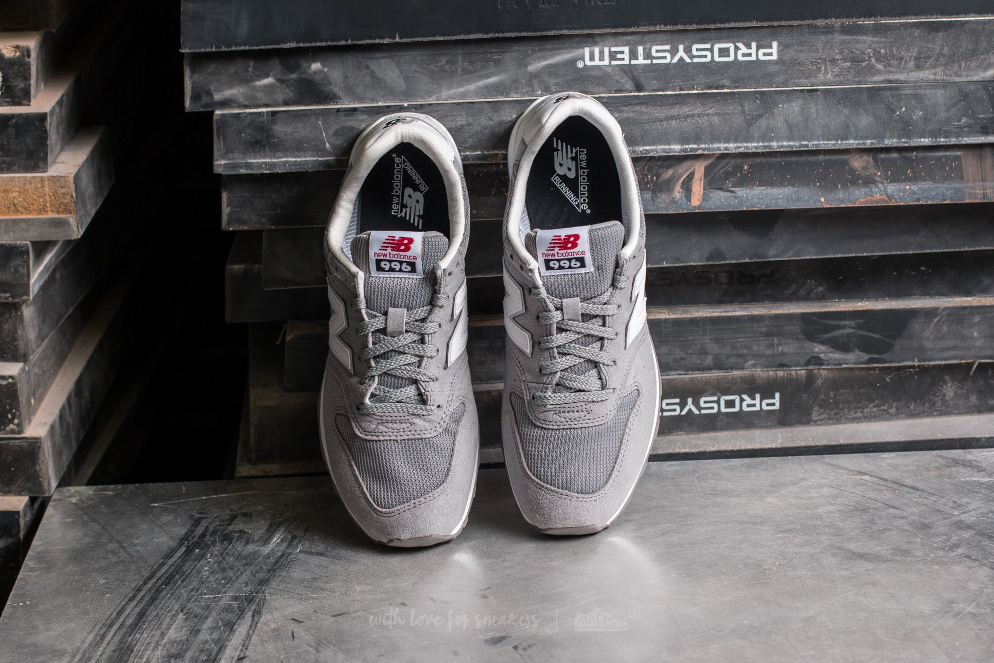 Dámské tenisky a boty New Balance 996 Grey