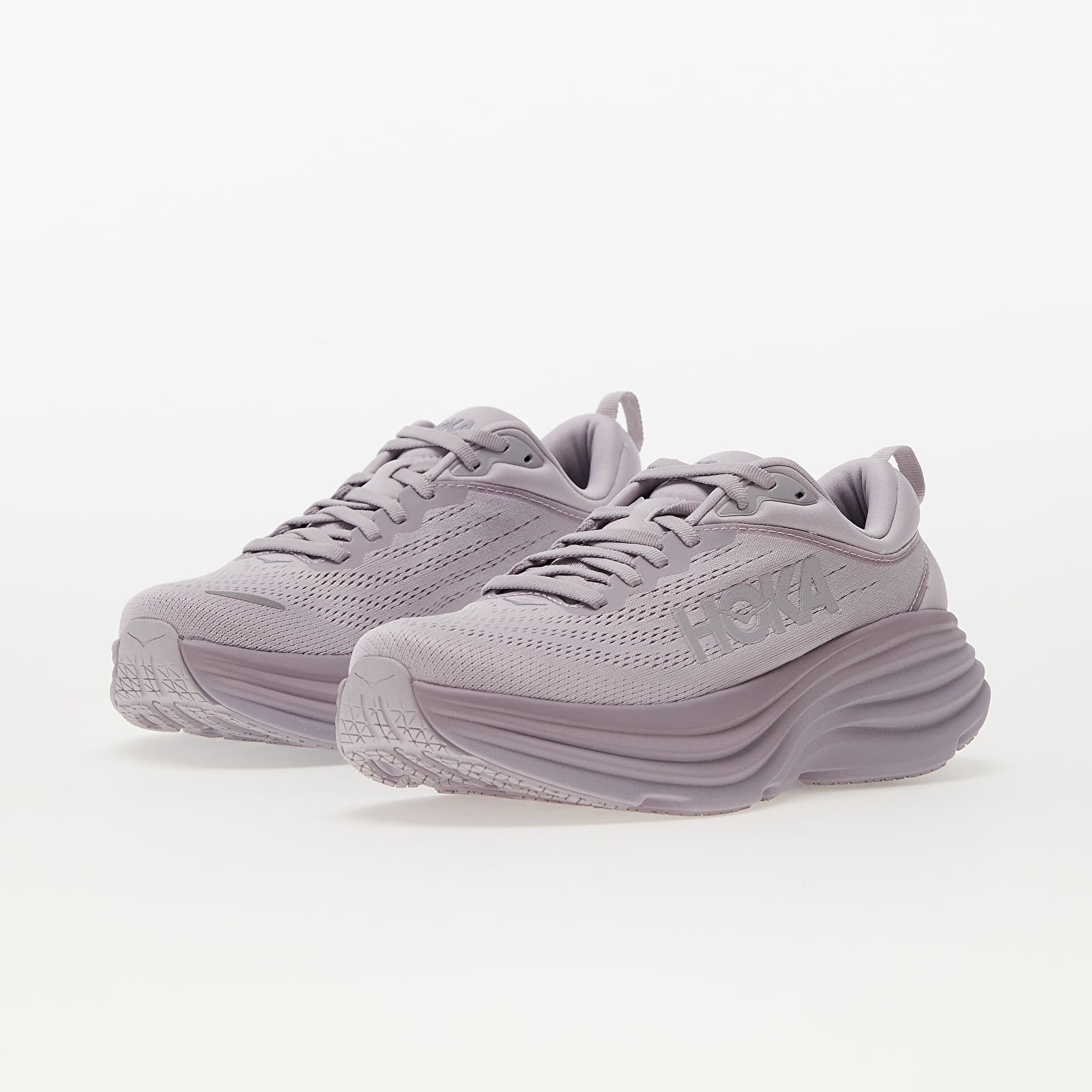 Încălțăminte și sneakerși pentru femei Hoka® W Bondi 8 Lilac Marble/ Elderberry