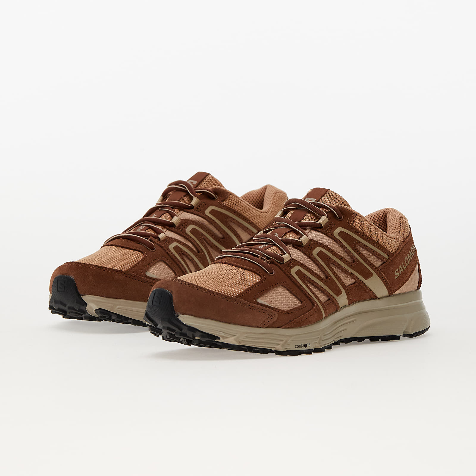 Chaussures et baskets homme Salomon X-Mission 4 Suede Fenugreek/ Acorn/ R