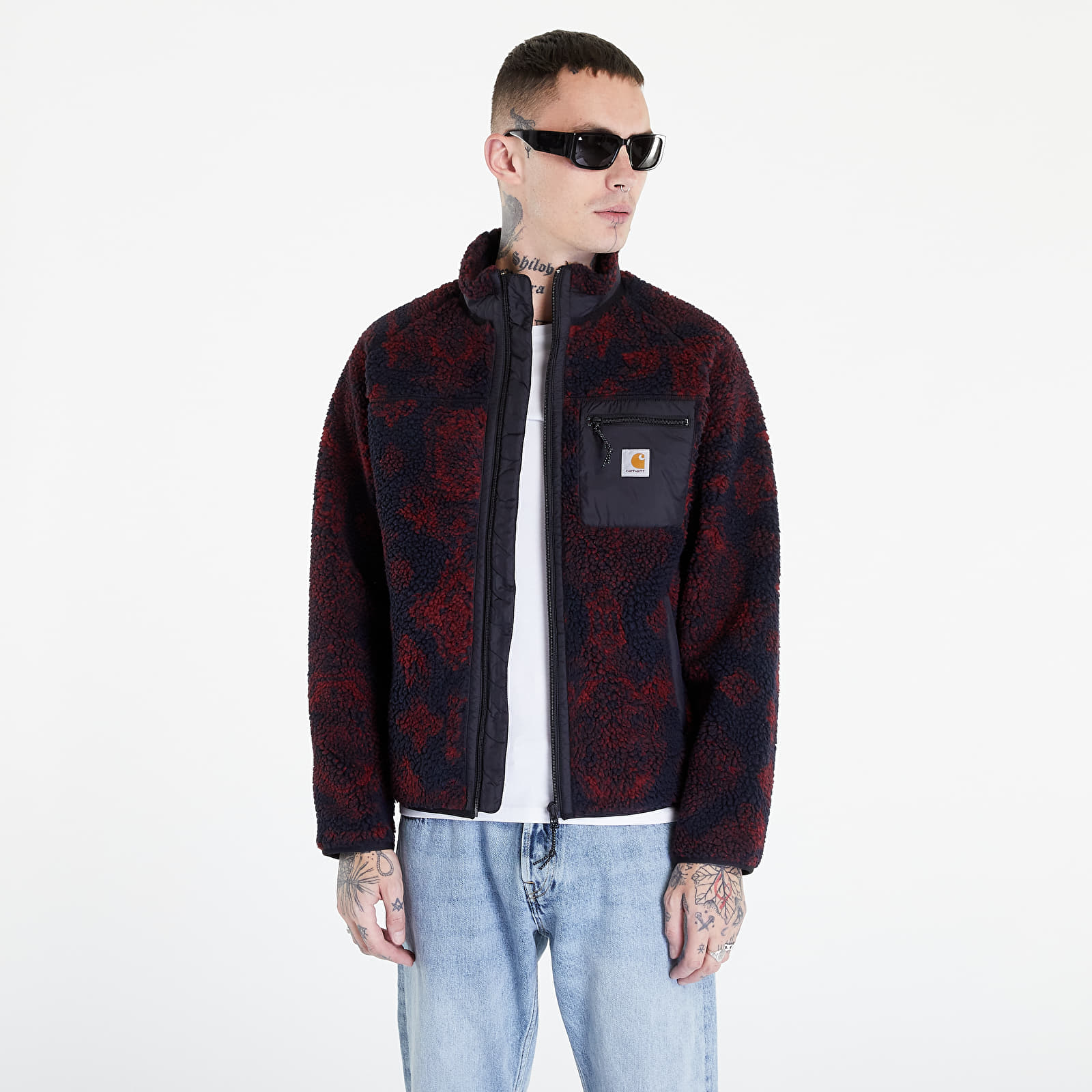 Jakas Carhartt WIP Prentis Liner Verse Jacquard/ Dark Navy/ Corvina/ Black