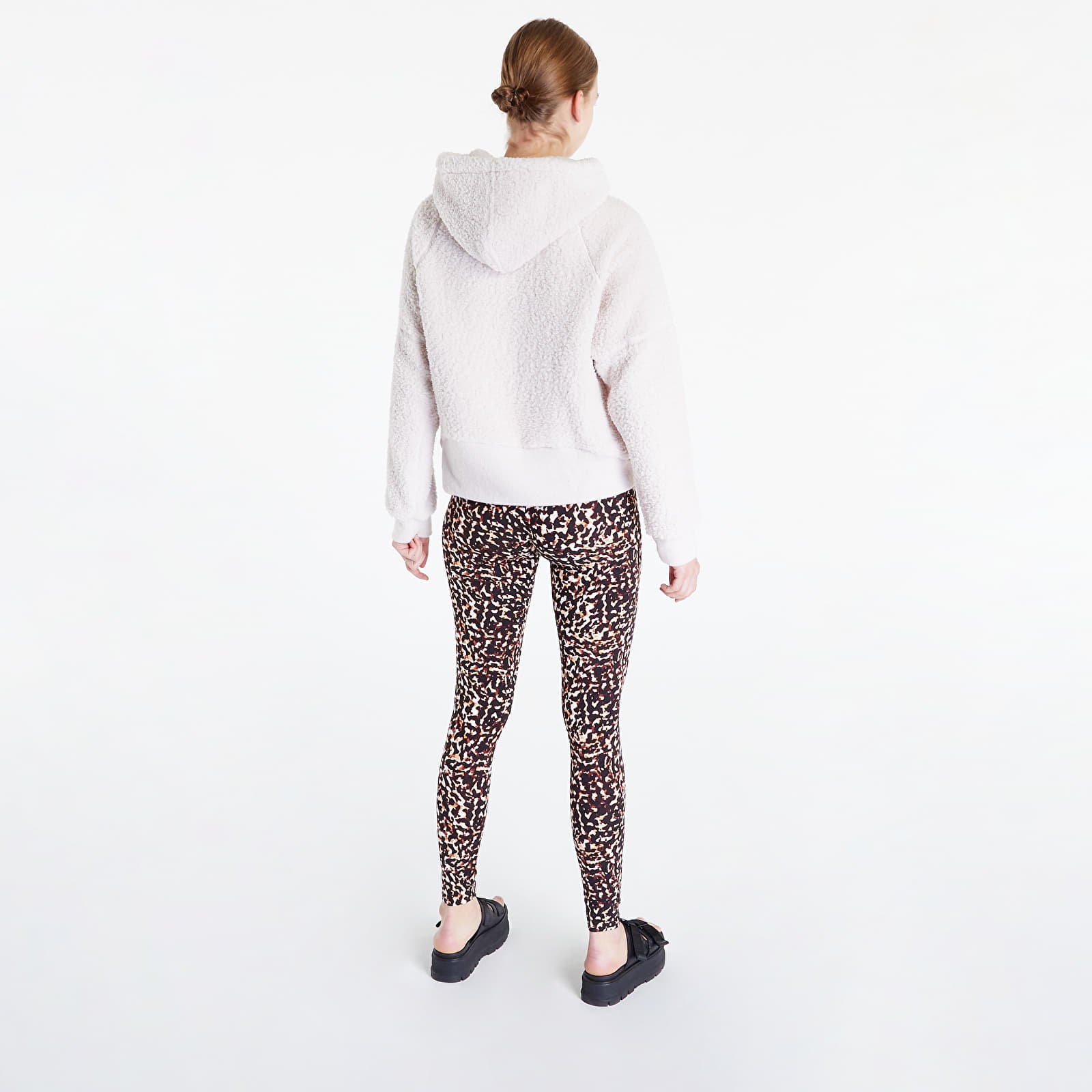 Dukserice DKNY Intimates Keep It Real Cozy Long Hoodie PJ L/S Brown PT