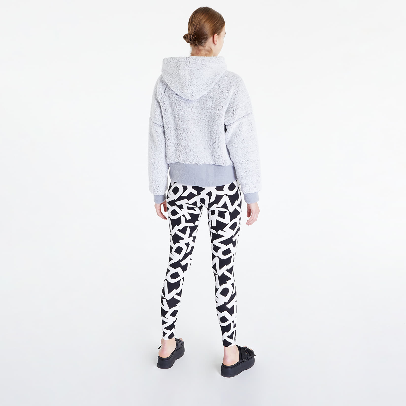 Dukserice DKNY Intimates Keep It Real Cozy Long Hoodie PJ L/S Black PT