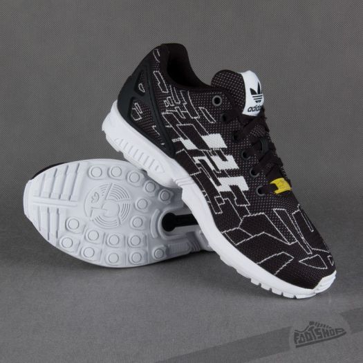 Men's shoes adidas ZX Flux Weave CBlack/Ftwwht | Footshop