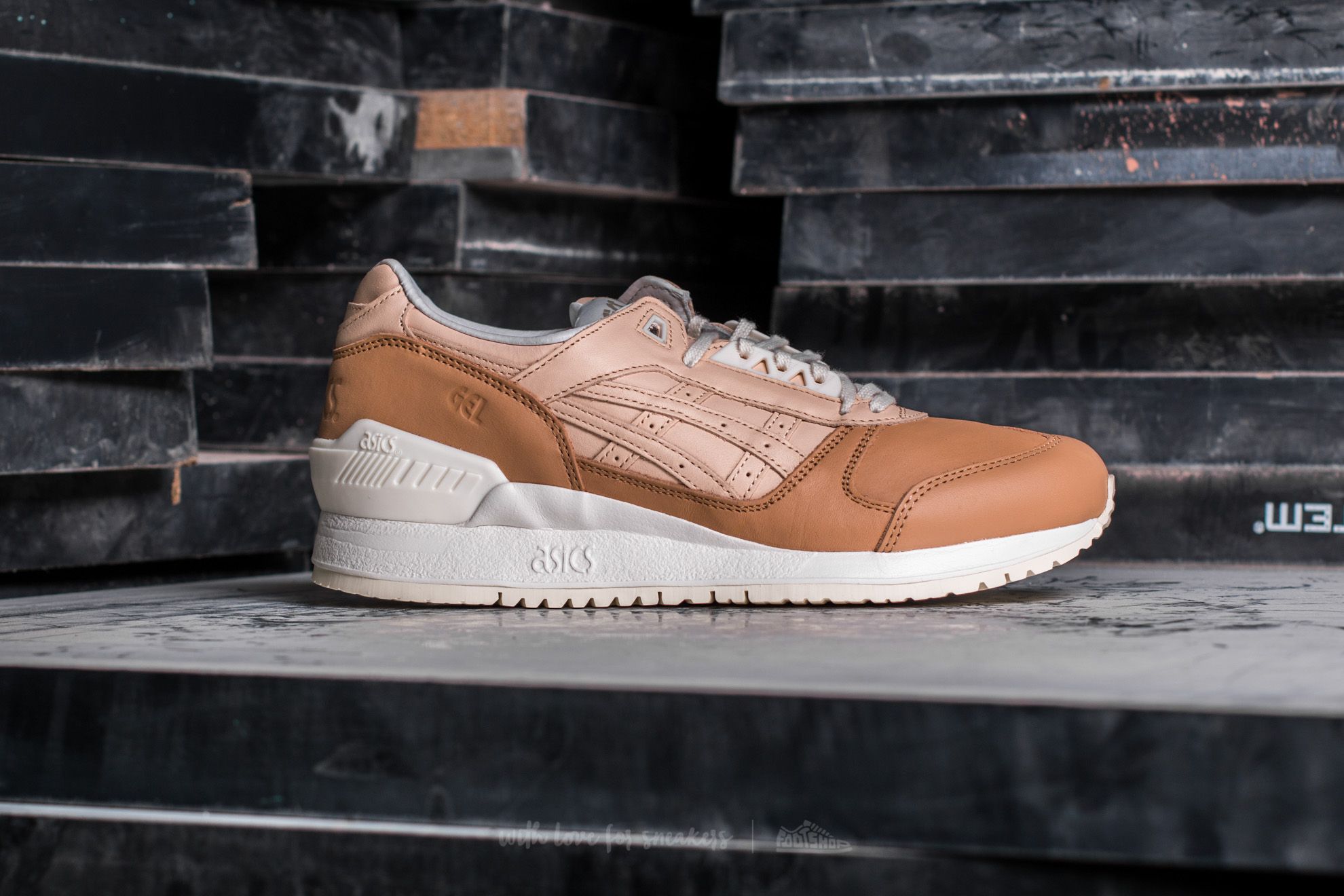 Asics gel respector veg tan sales