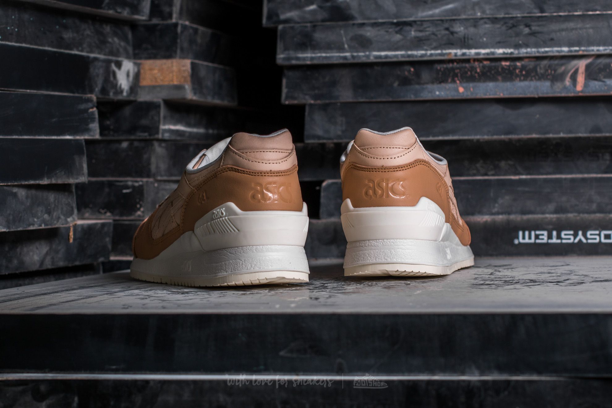 Asics gel respector veg tan best sale