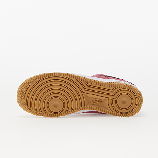 Nike air force store 1 womens burgundy