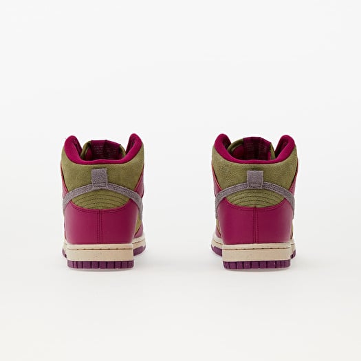 Nike dunk sky top high homme rouge
