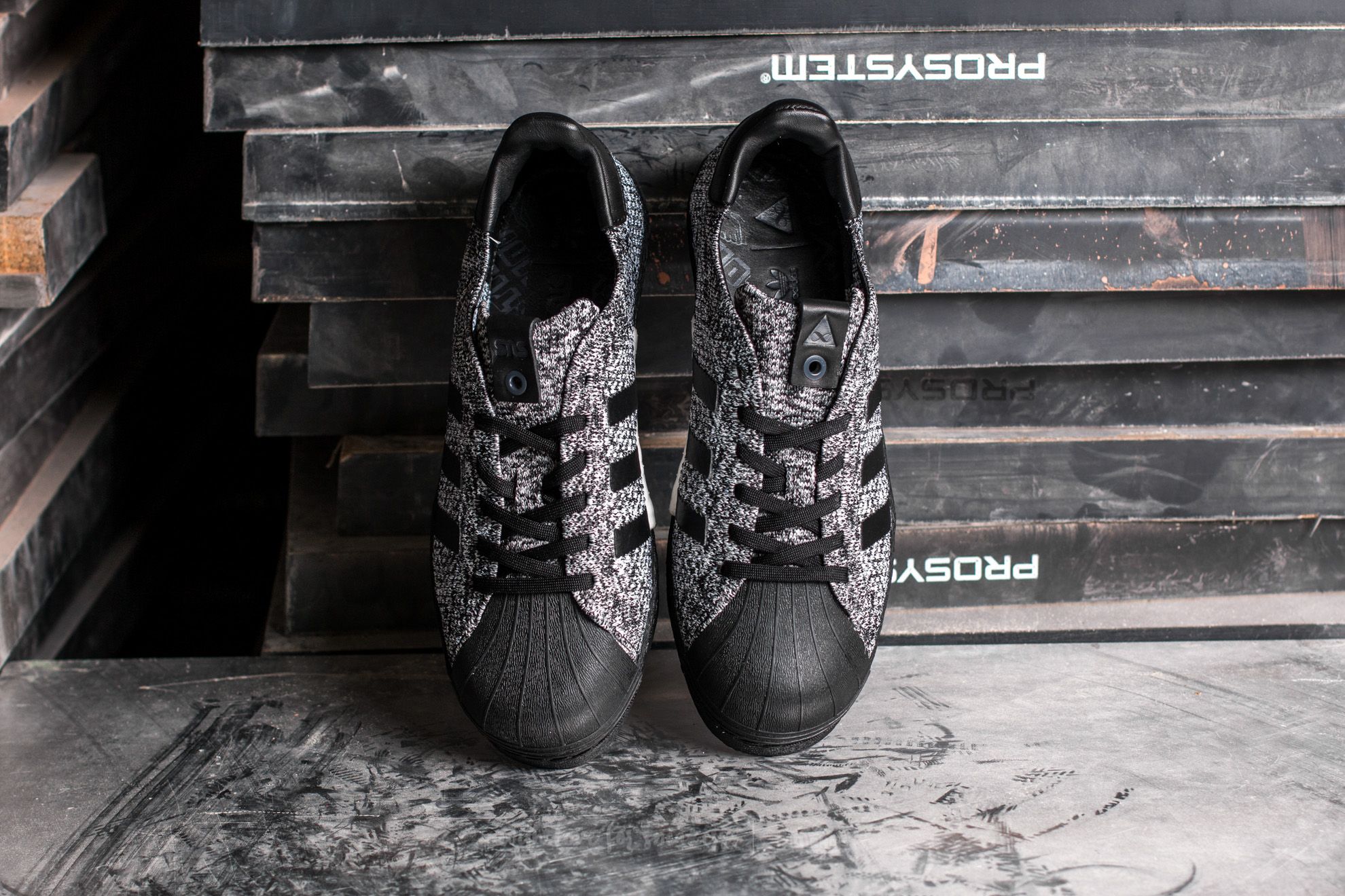 Men's shoes adidas Consortium x Sneakersnstuff x Social Status Superstar Boost S.E. Ftw White/ Ftw White/ Core Black