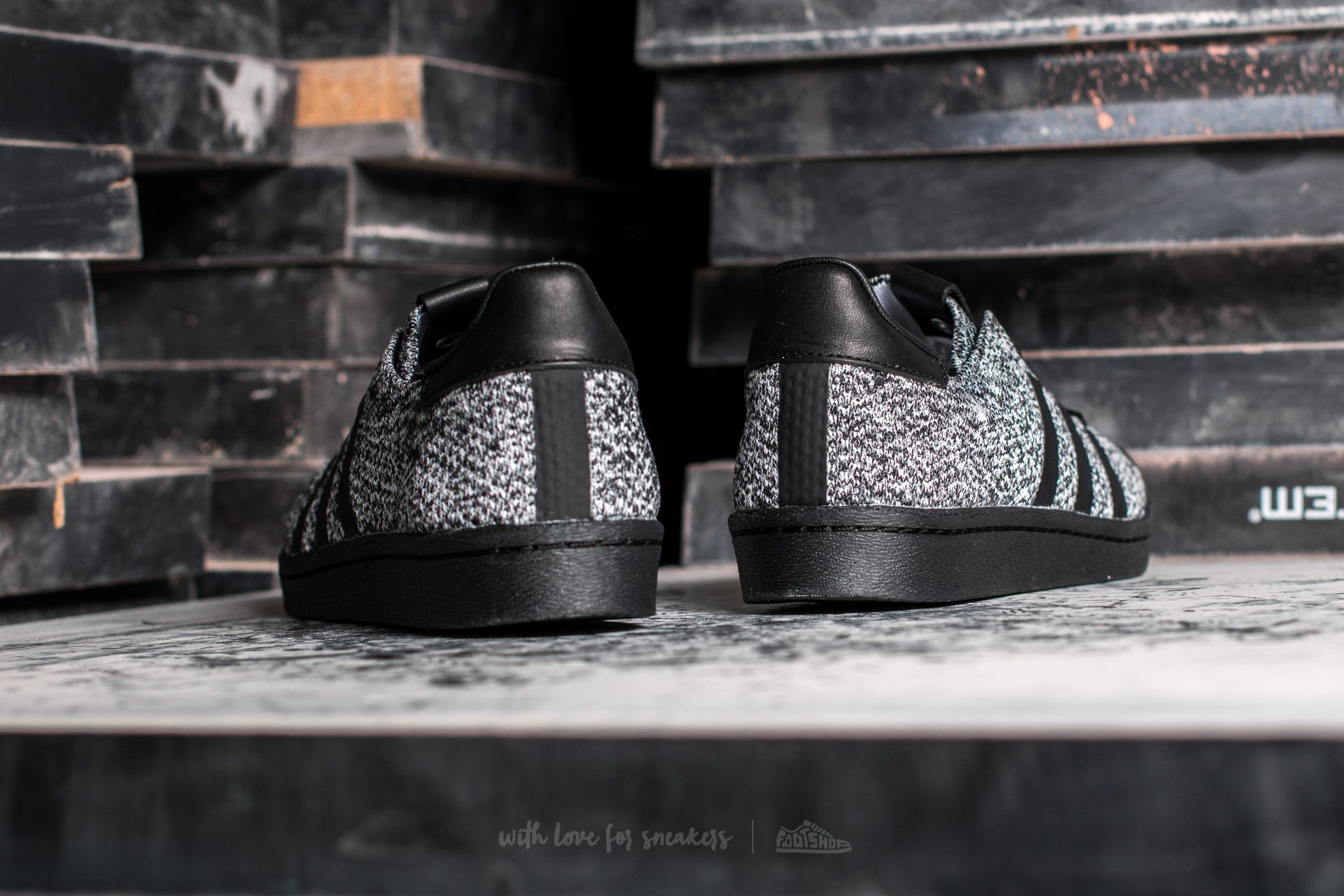 Men's shoes adidas Consortium x Sneakersnstuff x Social Status Superstar Boost S.E. Ftw White/ Ftw White/ Core Black