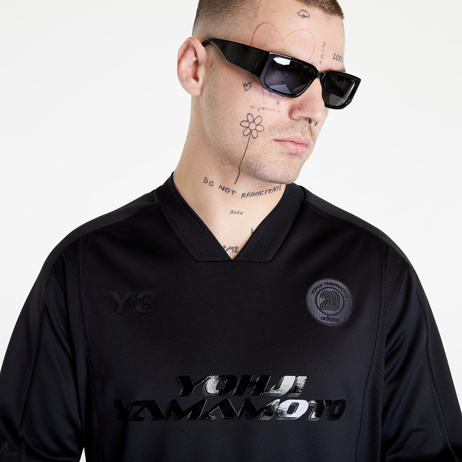 Tricouri Y-3 U Logo Ls Tee Black