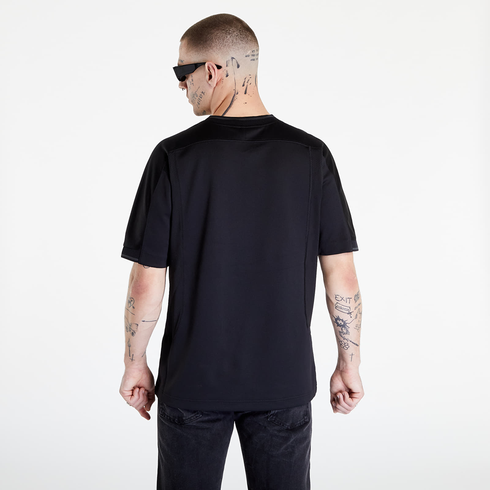 Marškinėliai Y-3 U Logo Ss Tee Black