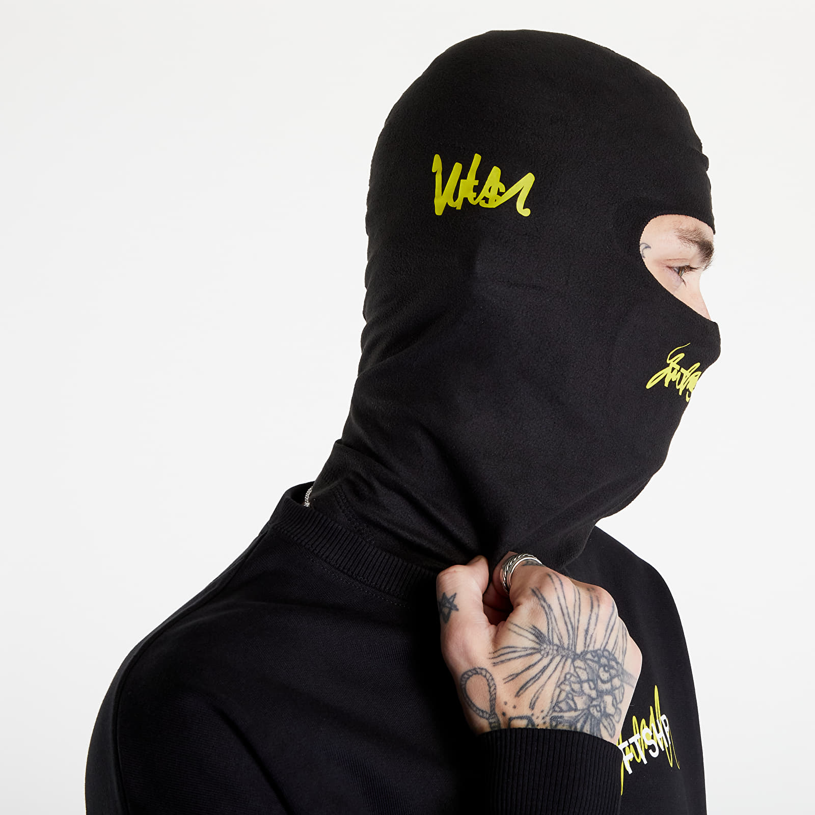 andere Accessoires FTSHP 11th anniversary x Martin Lukáč Balaclava Black/ Yellow