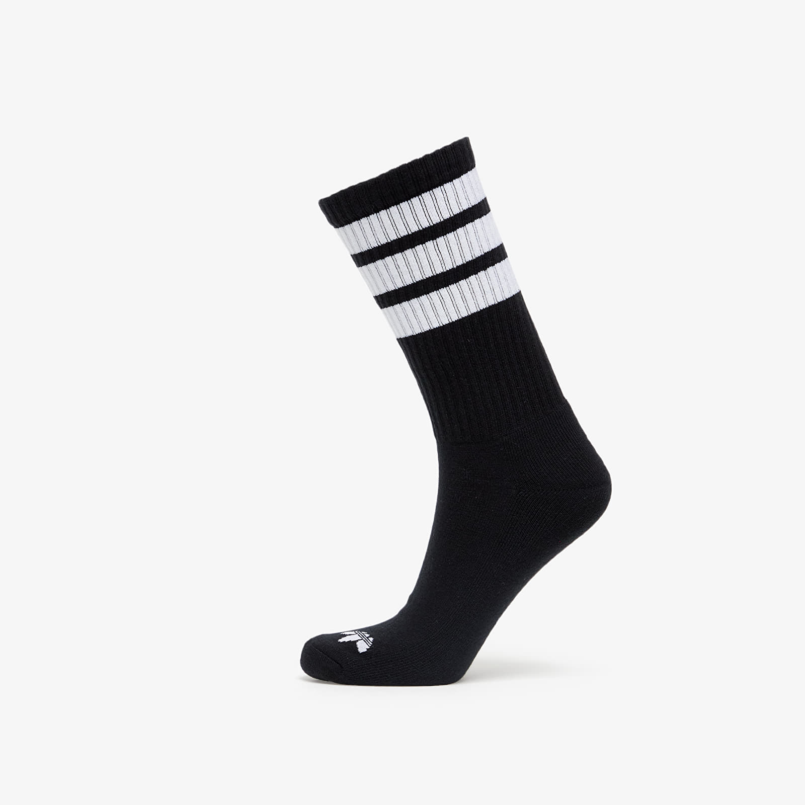 Ponožky adidas 3-Stripes Crew Socks 2-Pack Black/ Grey