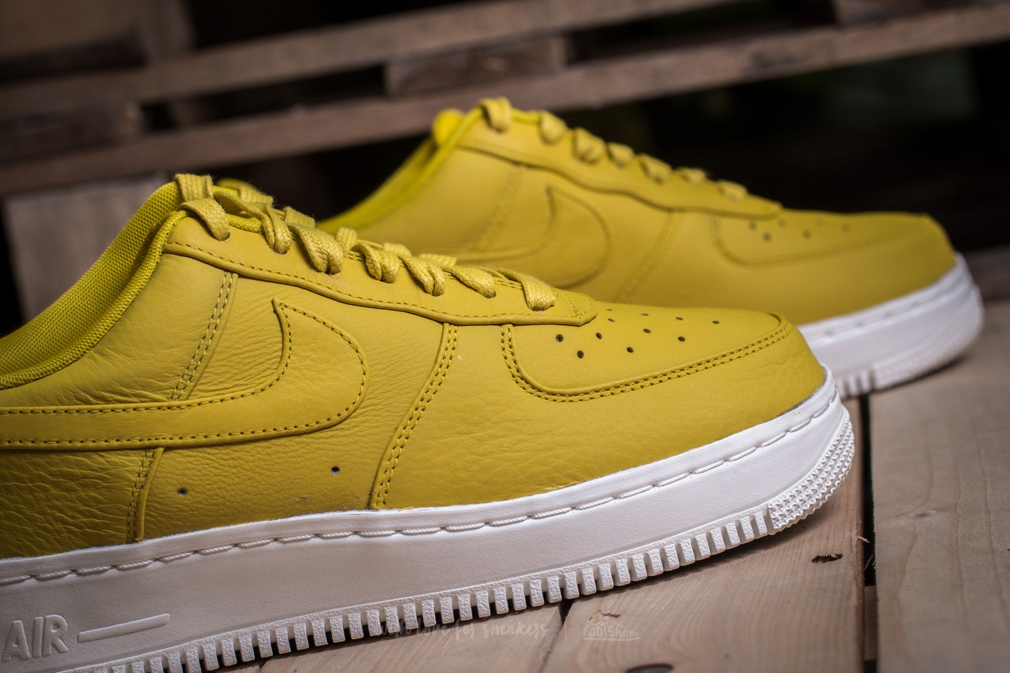 Nikelab air force 1 citron discount