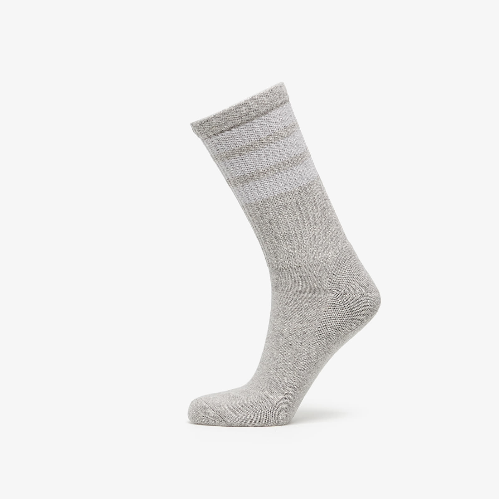 Ponožky adidas 3-Stripes Crew Socks 2-Pack Black/ Grey