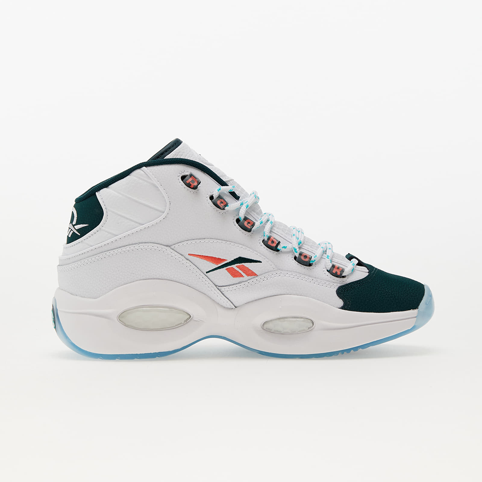 Men s shoes Reebok Question Mid Soft White Foreign Green Organic