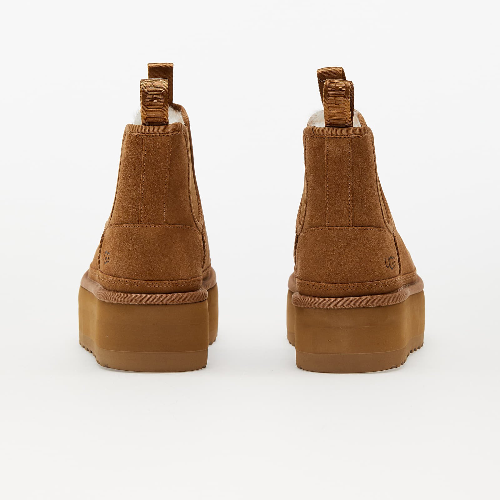 Dámské tenisky a boty UGG W Neumel Platform Chelsea Chestnut