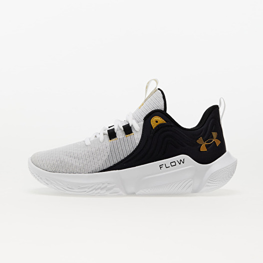 Under armour hotsell white gold shoes