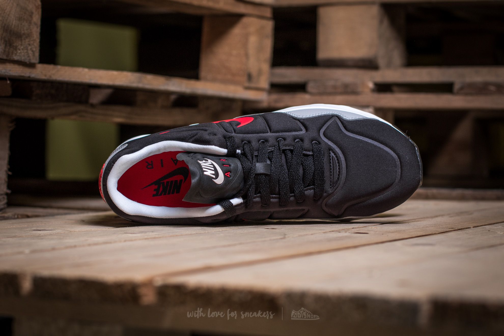 Pánske tenisky a topánky Nike Air Zoom Pegasus 92 Black/ Atom Red-Wolf Grey