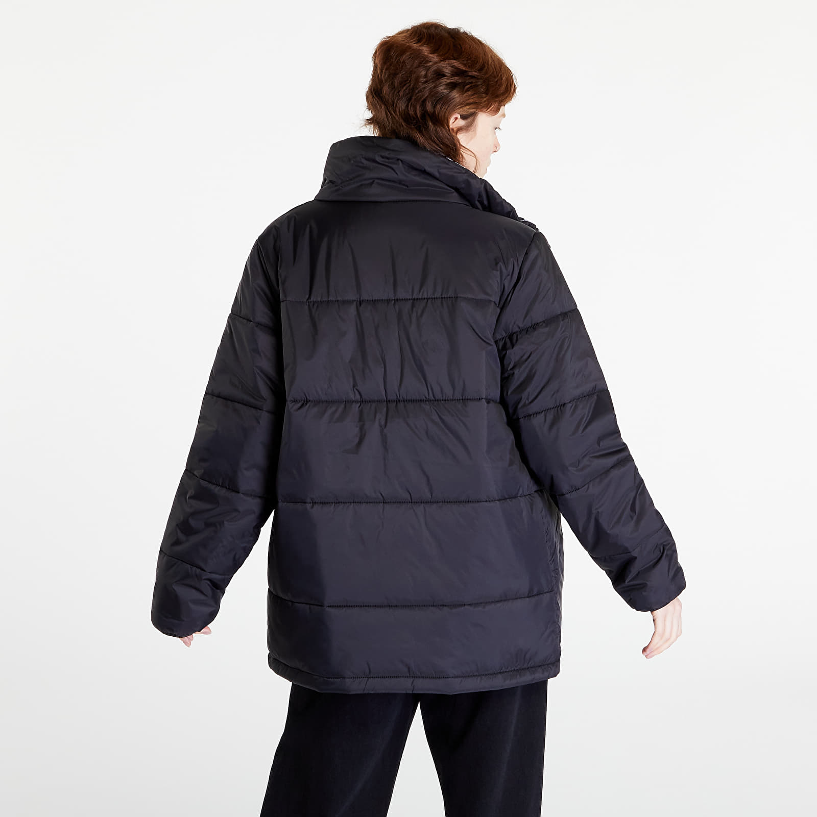 Vans black padded coat hot sale