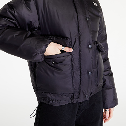 Levi's kerri puffer coat caviar cheap black