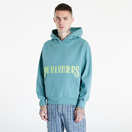 Pleasures green sales hoodie