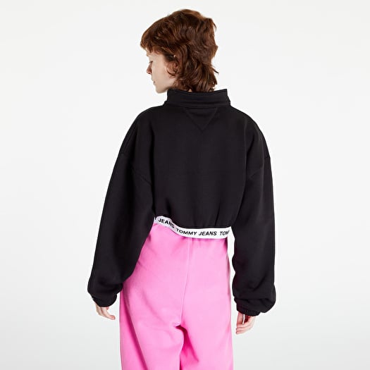 Hoodies and sweatshirts Tommy Jeans Super Crop Logo Sweatshirt