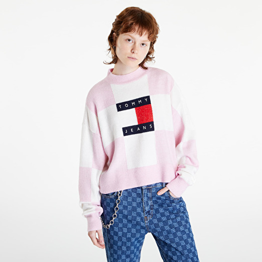 Tommy jeans clearance colour block jumper
