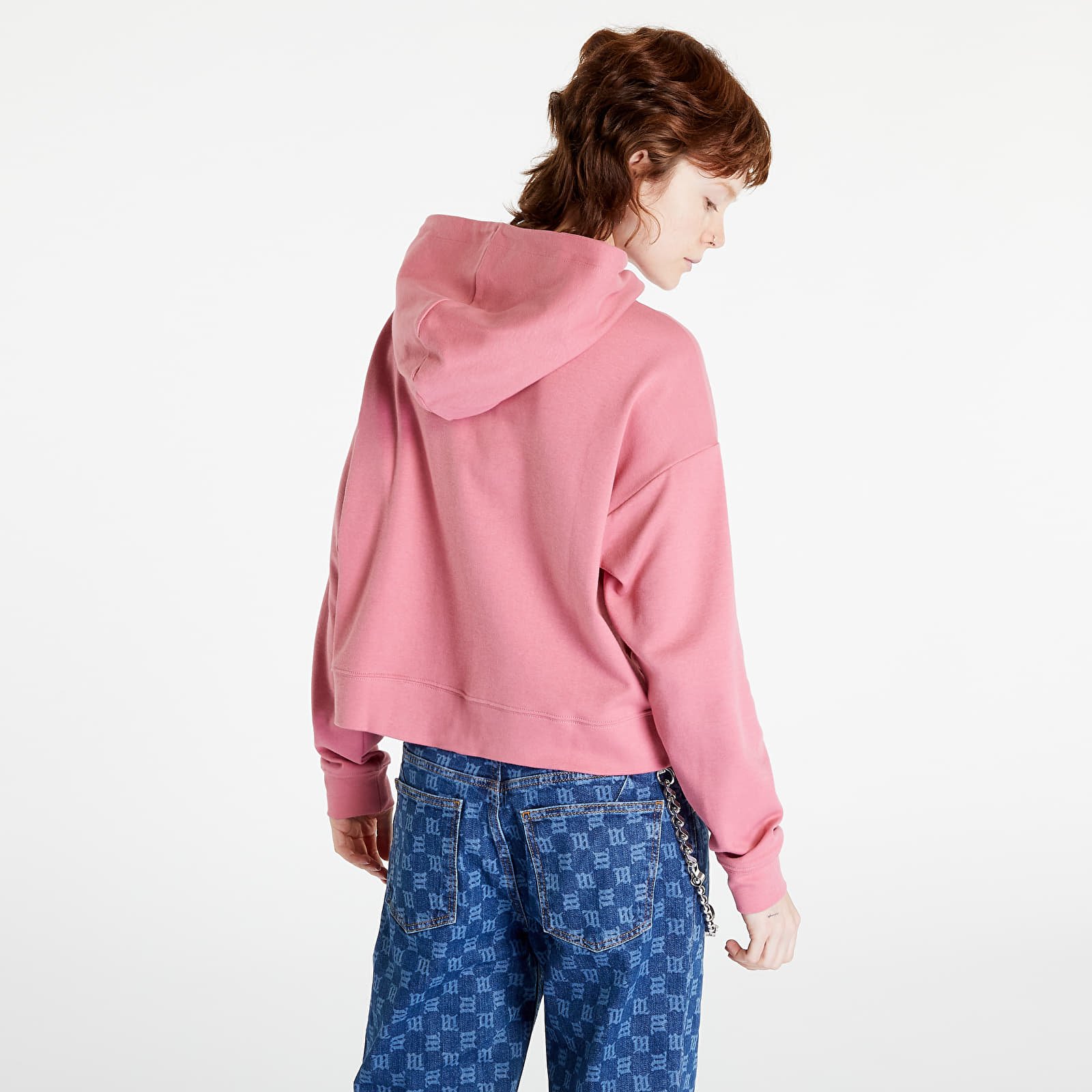 Bluzy Tommy Hilfiger 85 Lounge Full Zip Hoodie Light Weight Knt Pink
