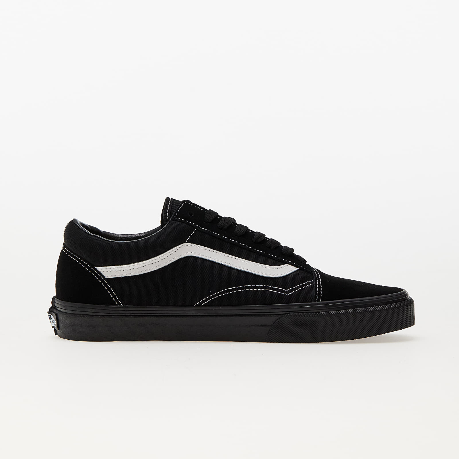 Herren Sneaker und Schuhe Vans Old Skool Suede Canvas Black