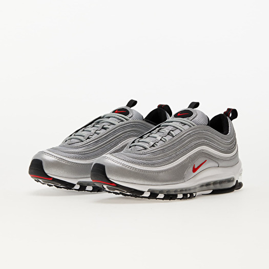 Chaussures et baskets homme Nike Air Max 97 OG Metallic Silver/ University  Red-Black | Footshop
