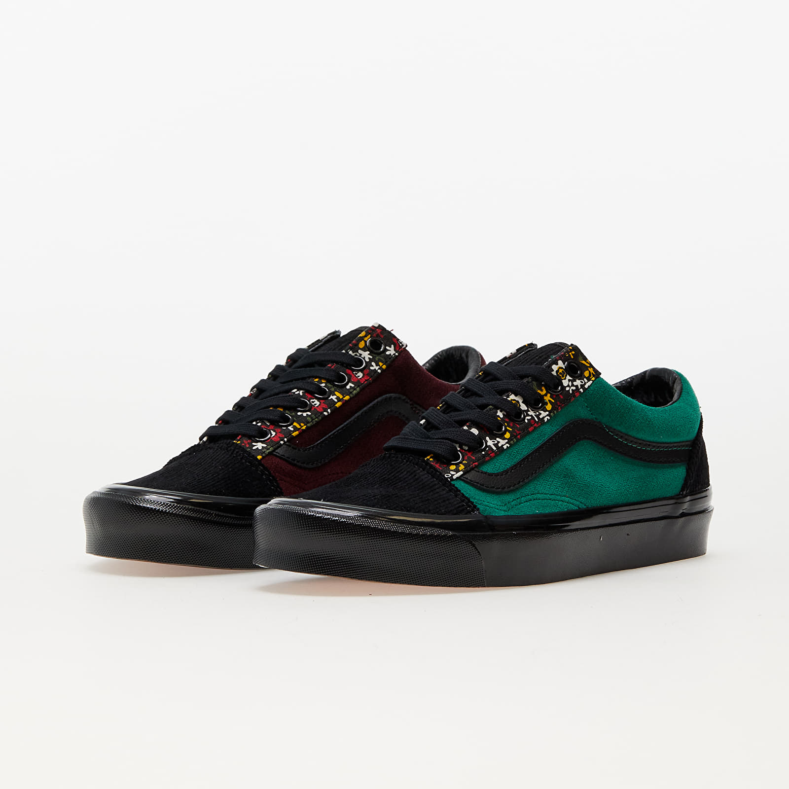 Încălțăminte și sneakerși pentru bărbați Vans Old Skool 36 DX Anaheim Factory Og Velvet Red/ Green