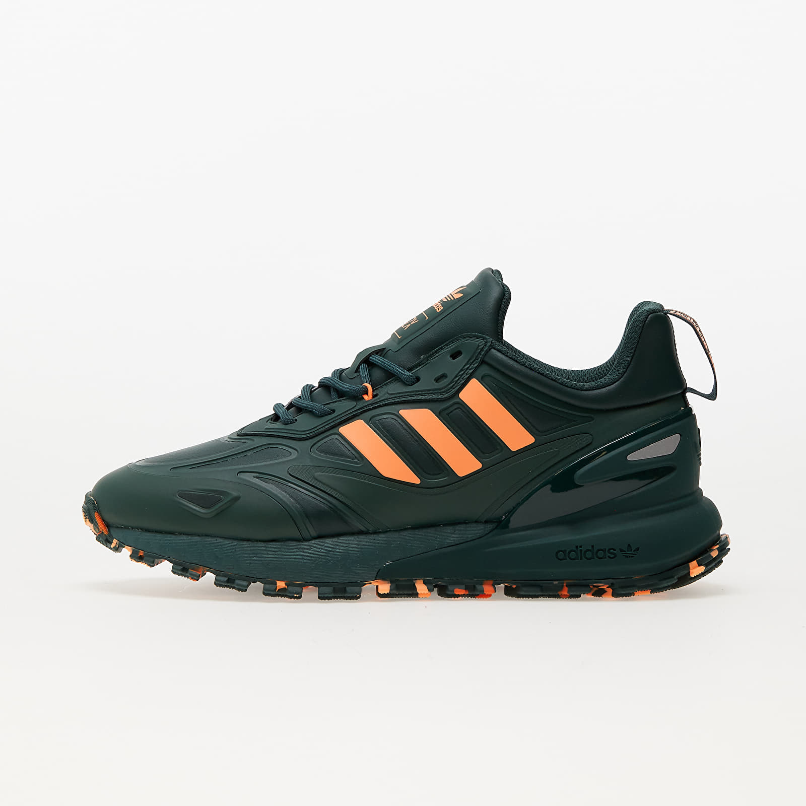 Herren Sneaker und Schuhe adidas ZX 2K BOOST 2.0 Trail Mint Grey/ Bautiful  Orange/ Imp Orange | Footshop | Sneaker low