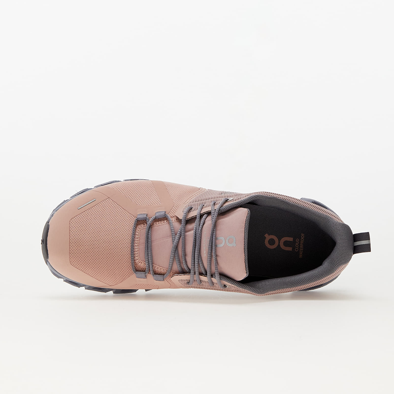 Dámske topánky a tenisky On W Cloud Waterproof Rose/ Fossil