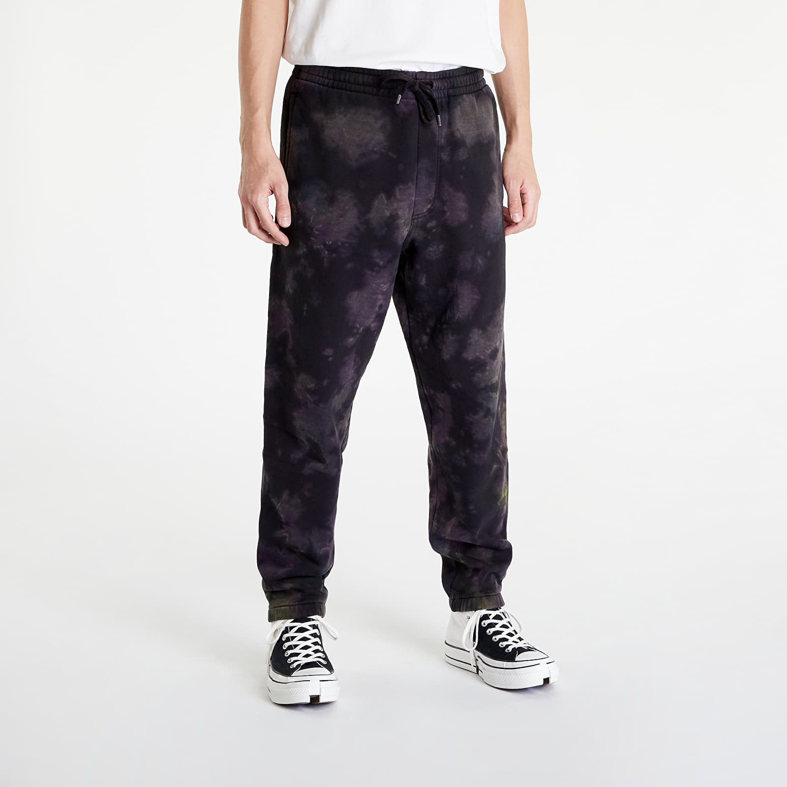 Pants and jeans Vans Tri Dye Relaxed Fleece Pant Purple Potion/ Deep Teal