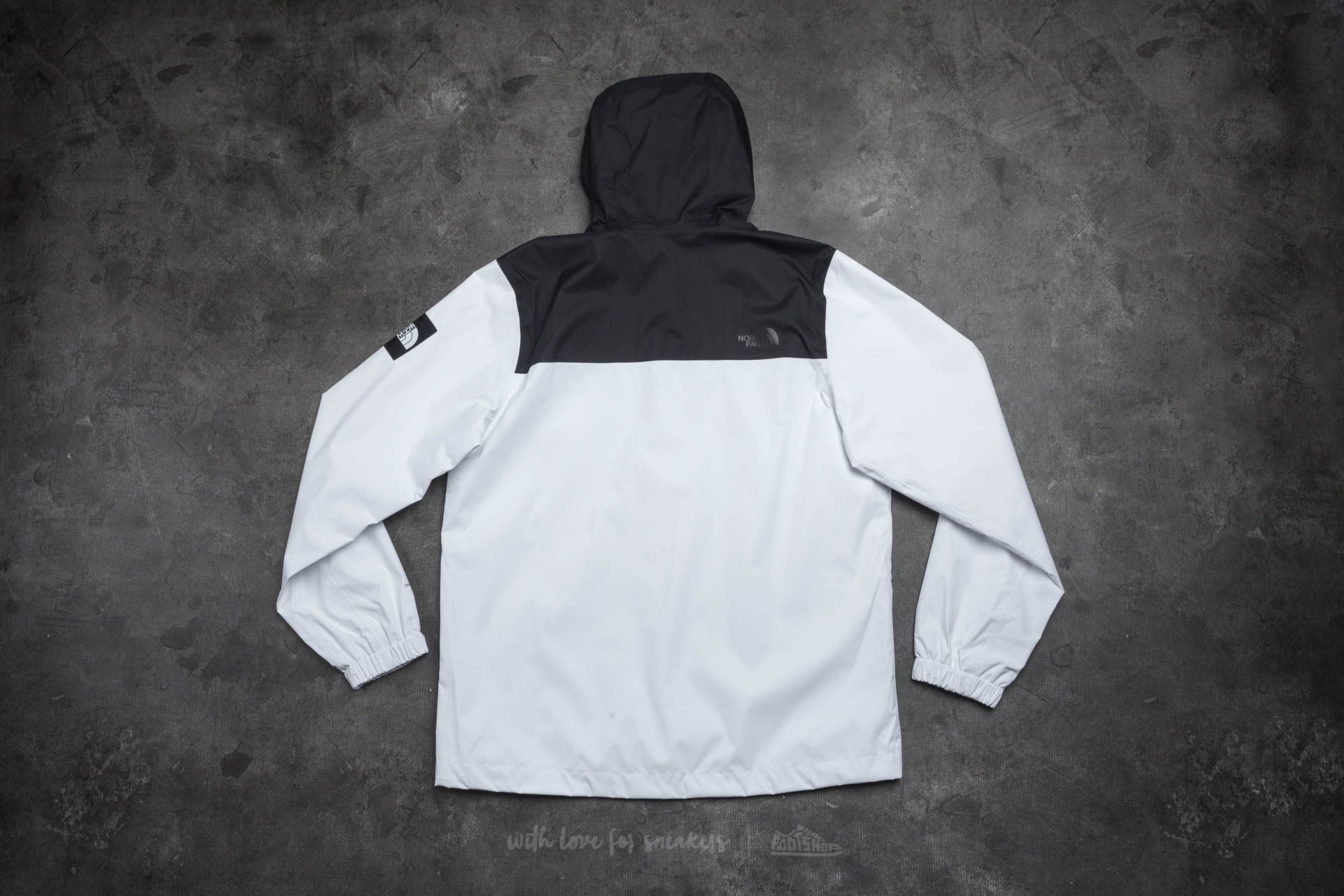 North face white and hotsell black